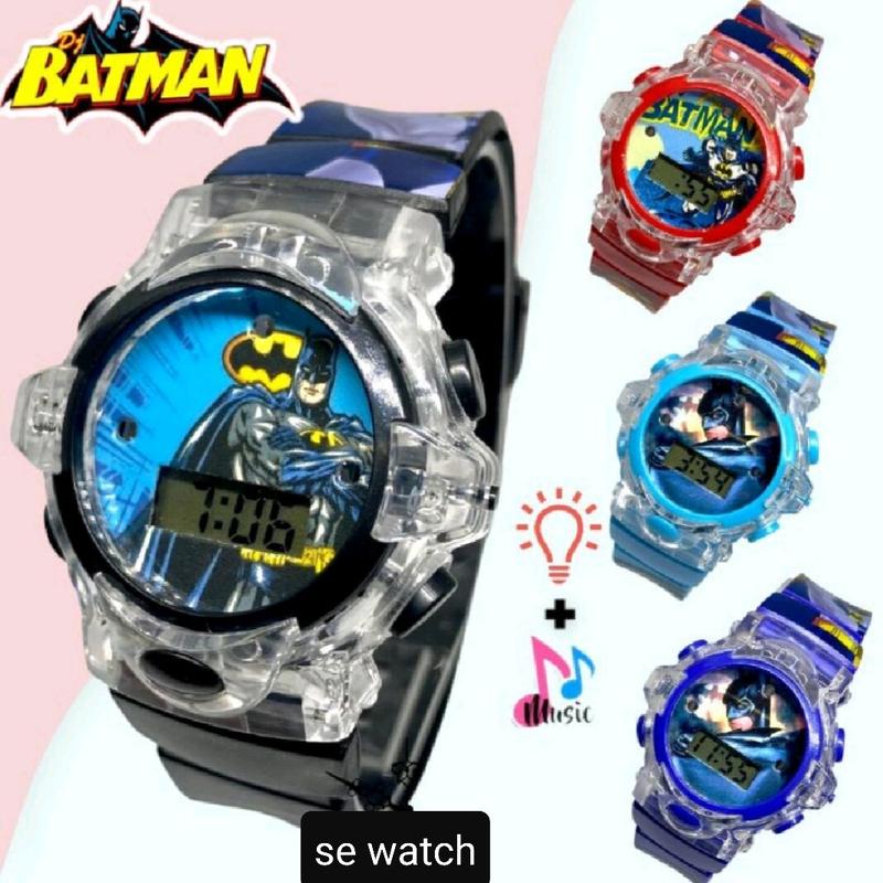 xmarion TERBARU....Jam Tangan Anak Cowok Ada Lampu dan Music melody 2