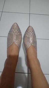 Product Review of Herdian Rtwo 26 Sandal Heels Wanita Hak Tahu Karet Shoes Pesta from b**h 0
