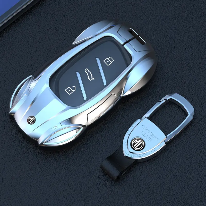 Vỏ Chìa Khóa Từ Xa Cho Xe Hơi, Vỏ Chìa Khóa, Vỏ Fob, Móc Chìa Khóa Cho MG6 Mg ZS HSEZS MG5 EZS Mg HSEV 1