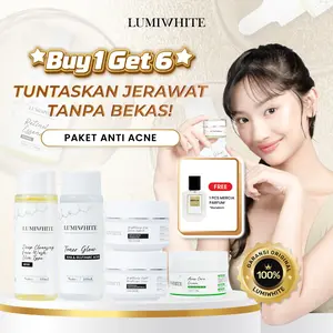 LUMIWHITE - Paket Acne Care Lengkap Untuk Jerawat‎ (FREE 1 MERCIA PARFUME RANDOM)