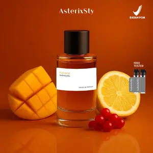 AsterixSty Vulcana - Extrait de Parfum Aroma Fresh Mango Tropical - Perfume Parfume Pria Wanita Tahan Lama