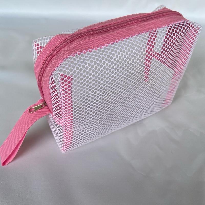 queencrown17 puch kosmetik tas jaring tas makeup organizer tas sabun 2