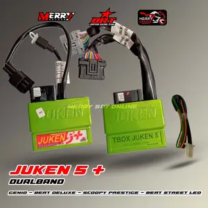 Ecu BRT Juken 5 Plus dan TBOX Genio Scoopy Deluxe Beat LED Street 2020 KOJ