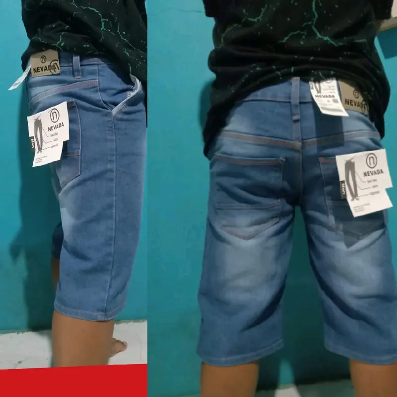 JAZZ.Store.Celana jeans pendek pria dewasa.jeans strit melar Nyaman 2