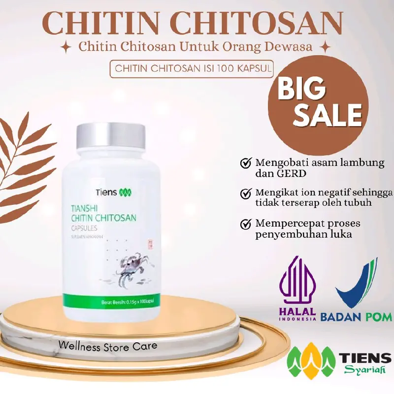 Chitosan Asam Lambung dan GERD untuk Kesehatan 0