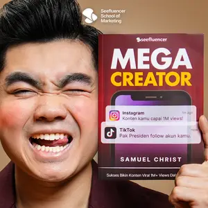 Buku Mega Creator by Samuel Christ Cara Bikin Konten Yang Selalu FYP 1M+ Views