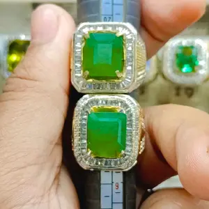 CINCIN PERMATA ZAMRUD COLOMBIA NATURAL