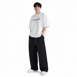 X-TRO CELANA BAGGY PRIA FLEECE OVERSIZE | SWEATPANTS PANJANG BAHAN TEBAL NYAMAN