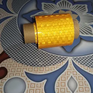 Stiker Reflektor Mobil | Sticker Pemantul Cahaya | Stiker Kir Dishub Sarang Tawon Per Meter