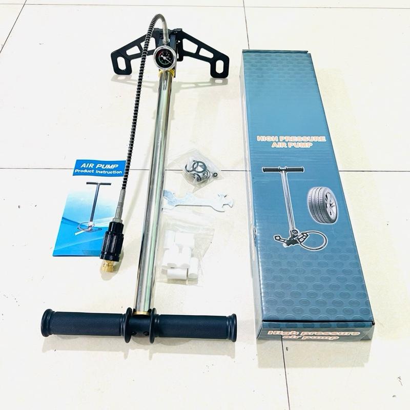 bơm cao áp fb con hổ bơm nén khí đồng hồ to 50mpa bơm 300kg hơi máy bơm cao áp bơm tăng áp mini 24v