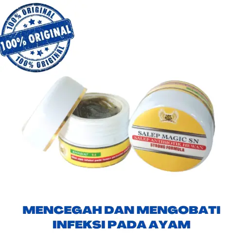 SALEP MAGIC SN SASET - mengatasi luka pada ayam