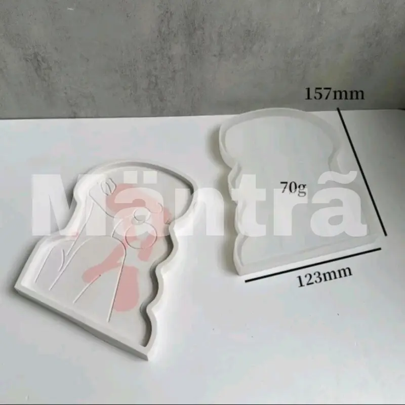 cetakan silicon women resin / cetakan silicon women cement 3