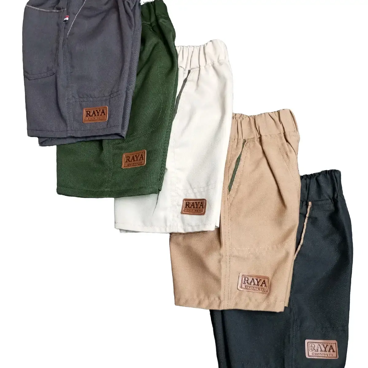 Paket hemat 5 warna 1 ukuran celana pendek anak laki laki usia 1 - 8 tahun celana cowok anak lakilaki Fashion