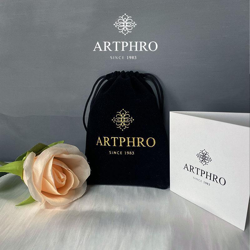 ARTPHRO Eight Hearts and Eight Arrows Princess-Cut Adjustable Ring for Women 6