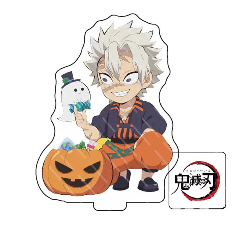 Mô Hình Halloween Demon Slayer, Chủ Đề Anime, Giá Chân Đế Để Bàn, Trang Trí Gia Đình Và Văn Phòng 6