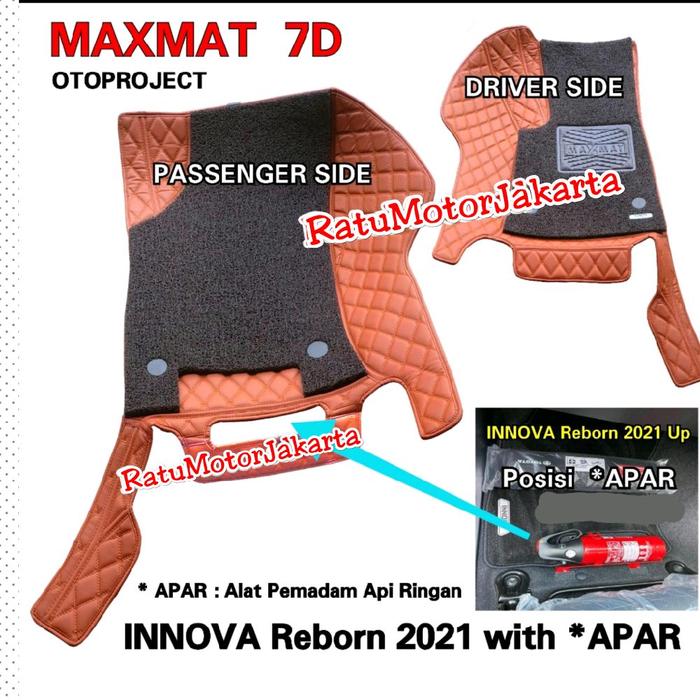 Gambar Karpet MAXMAT 7D INNOVA Reborn G 2018 Full Bagasi- Mangkok Bukan 5D 3D dari RATU MOTOR Jakarta Kota Administrasi Jakarta Pusat Tokopedia