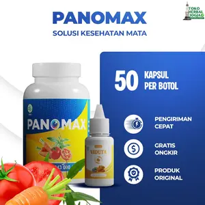 HERBAL YOGYAKARTA | PANOMAX ISI 50 KAPSUL + VIDUTA 20GR | SOLUSI KESEHATAN MATA