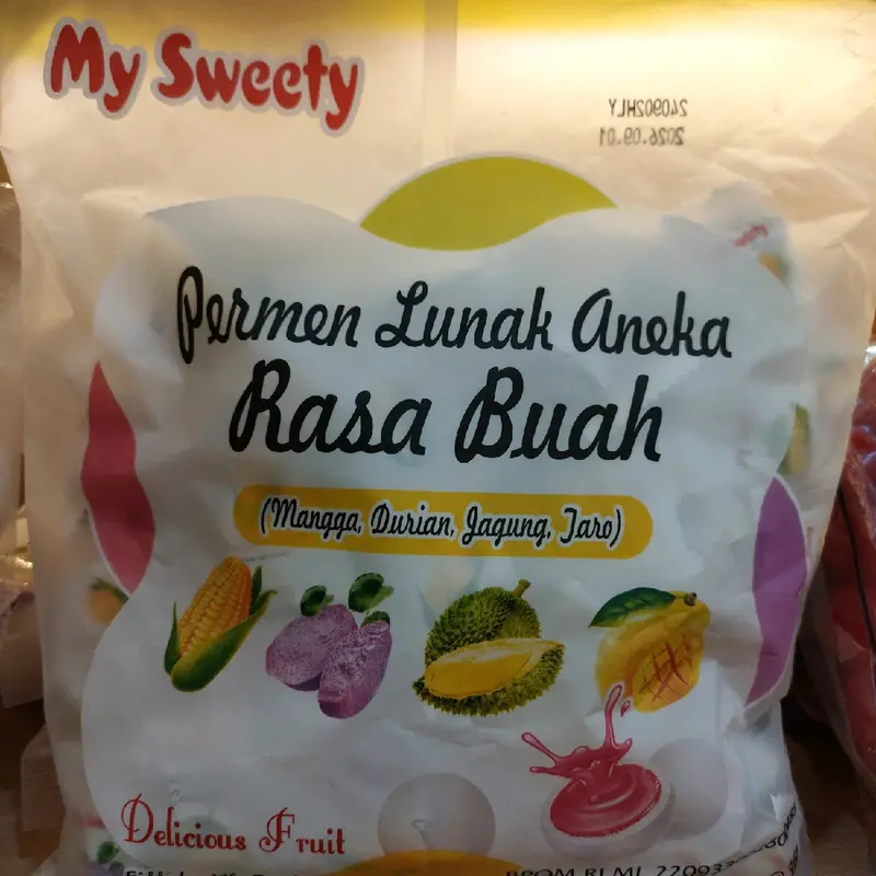 Permen Lunak My Sweety isi 100 pcs 360g Manis Candy Food Makanan Camilan Susu 4