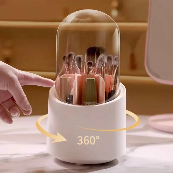 Tempat Penyimpanan Ks Kosmetik Kotak Ks Make Up Putar Kotak Sendok 4