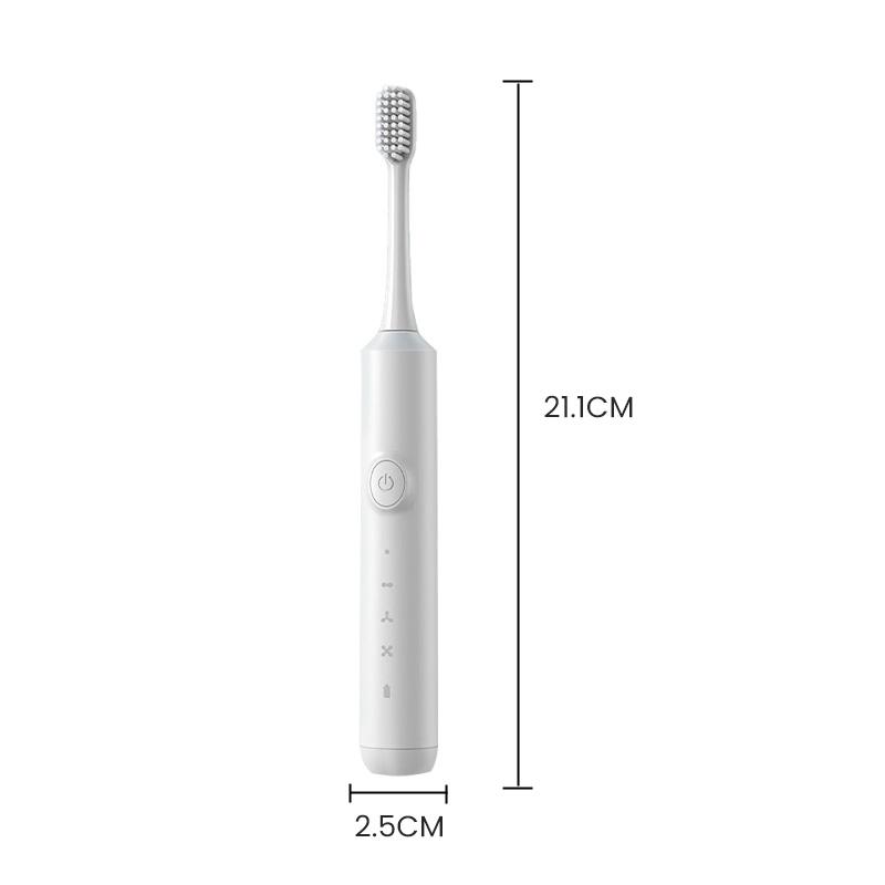 Aolida Sikat Gigi Elektrik 2 in 1 Pembersih Karang Gigi Sikat Gigi Elektrik Dewasa Dental Care Waterproof IPX7 Ultrasonic Vibration 7