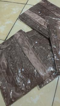 Product Review of NHB - Fuji Dress Satu Set Inner Outer Kimono Fashion Gamis Muslim Wanita Pesta Kondangan Bridesmaid Wisuda Brokat Tille Bordir Motif Bisa Cod from s**l 1