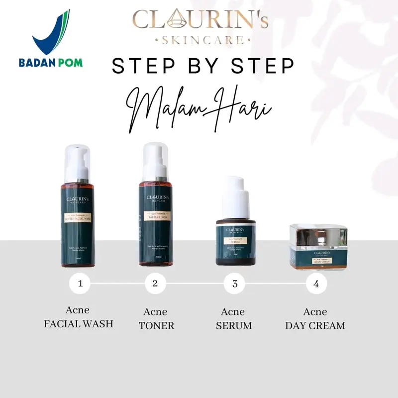 TERLARIS! ACNE TREATMENT SERIES Perawatan 8