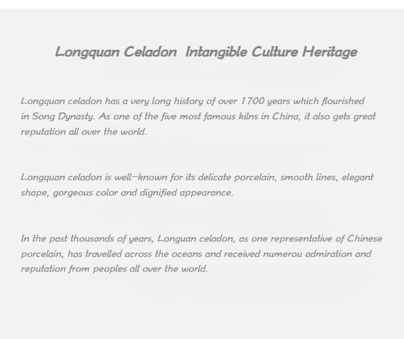 Product Introduction of Premium handmade tea cup,jumping knife master teacup,Kongfu tea set,Chawan,2025 new CNY promotion,home teaware,plum green,intangible culture heritage,high temperature firing Longquan celadon 7