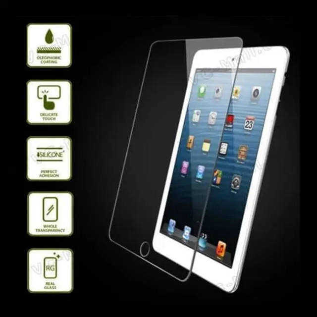 temper glass ipad mini 1 2 3 4 5 anti gores kaca bening clear 0
