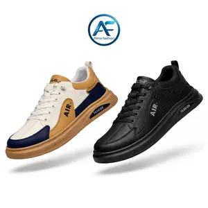 AF sepatu runing HIJAZI sneakers casual olahraga pria wanita model terbaru Shoes cokelat dan Hitam Running Sport Kasual Putih