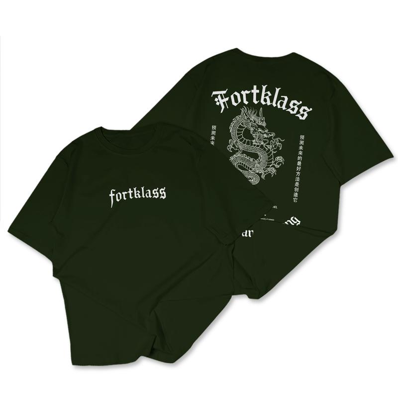 FortKlass Kaos FEARLESS Regular Fit Kaos Sablon 24S 30S Kaos Pria Lengan Pendek Atasan Tshirt Distro 5