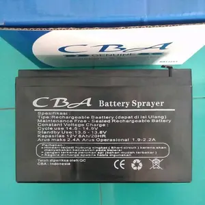 Aki CBA 12V 8AH  aki sprayer electrik aki tengki semprot