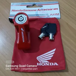 Gembok Cakram Asli Honda untuk Rem Disk Kunci Gembok