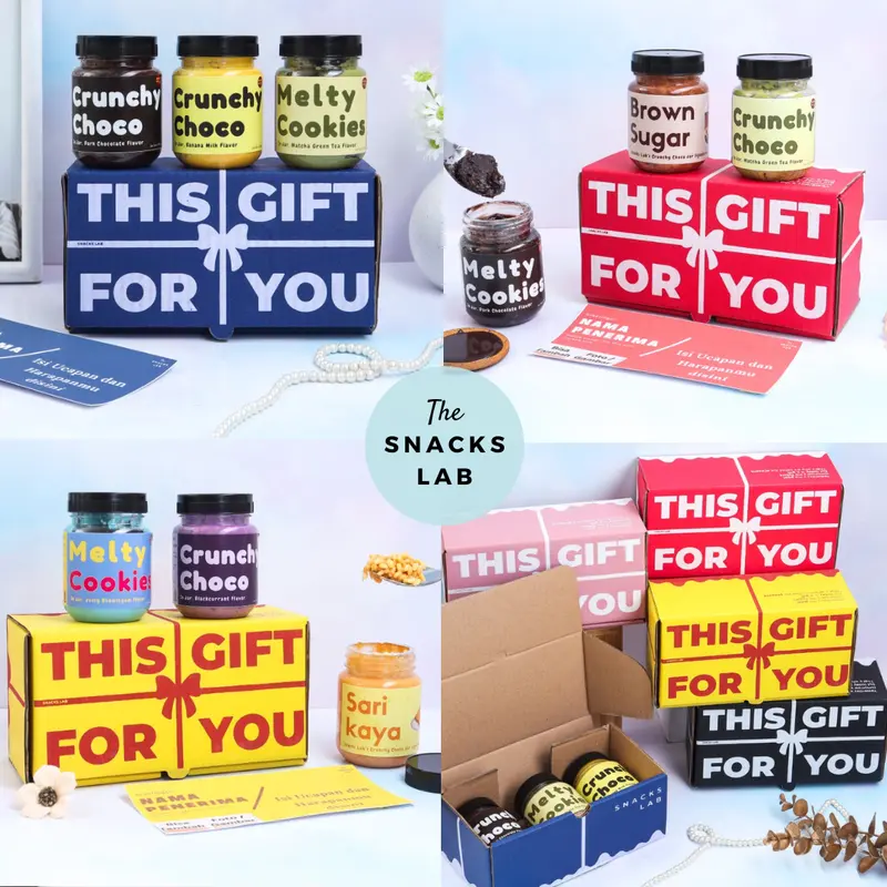 HAMPERS COKELAT LUMER CRUNCHY by SnackLab Gift Box Souvenir Parcel/ Ulang Tahun  Birthday Wisuda Wedding lebaran 0