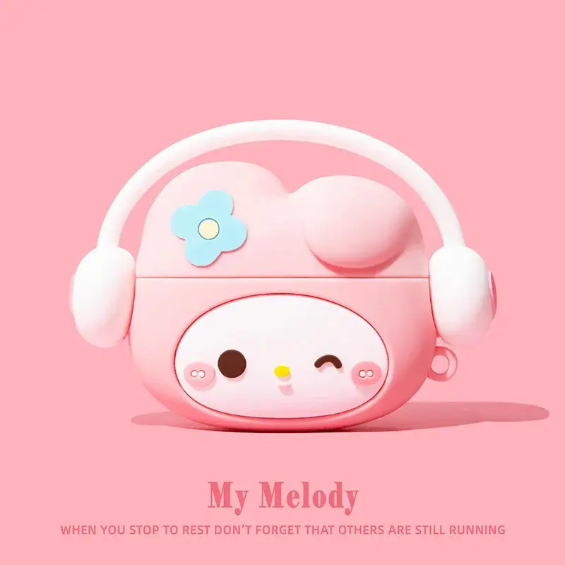 [DingDong] COD Headset Bluetooth i12 Inpods 12 Dengan Case Kartun 3D Lucu True Wireless Stereo HIFI Earbud Earphone Ponsel 6