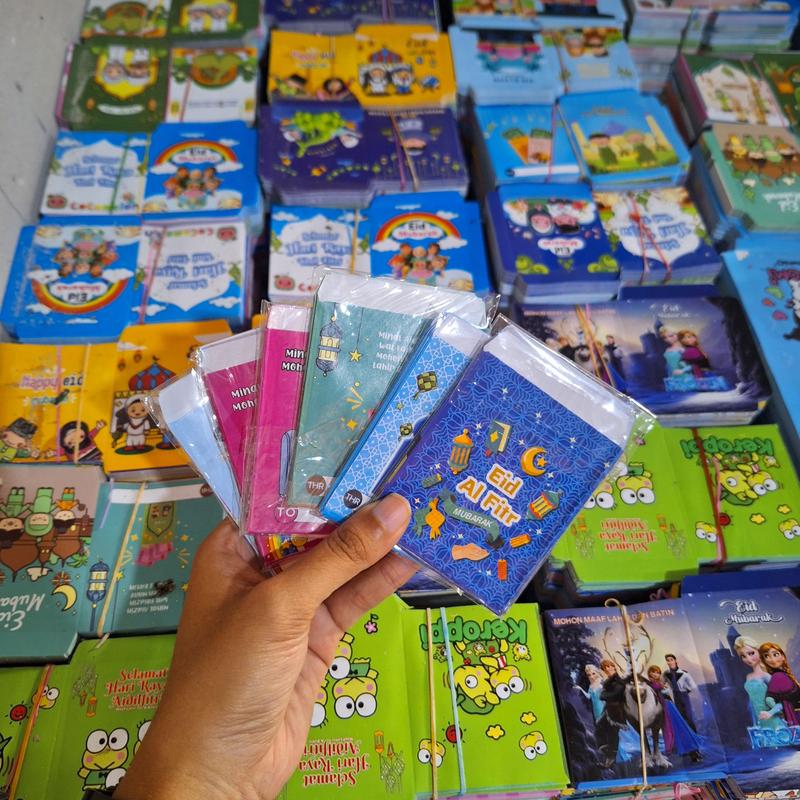 (1200 Lembar) PAKET USAHA AMPLOP LEBARAN MINI PAKET SATU KILO SIAP PAKAI 6