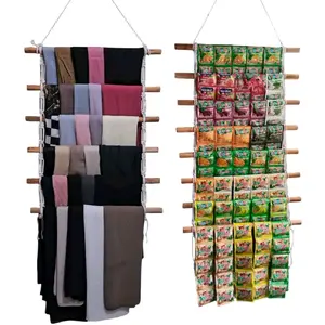 rack rak gantungan hijab rak gantungan alat solat rak warung gantungan kopi dll Kayu