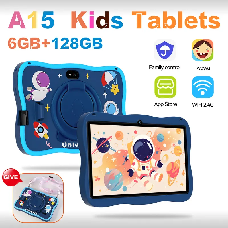 【Hancdon】 TAB STUDY KIDS Tablet Anak A15 Astronout Version Tablet Anak Tablet Astronout IPS Screen Tablet Edukasiasi // Wifi-Hotspot Only 7inch Bluetooth Layar 0