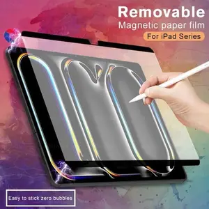 Magnetic PaperMatte for iPad Pro 11 12.9 Air 4 5 10.9 iPad 11 10 9 8 7 10.2 inch Mini 6 7 M1 M2 M3 M4 A16 Screen Protector
