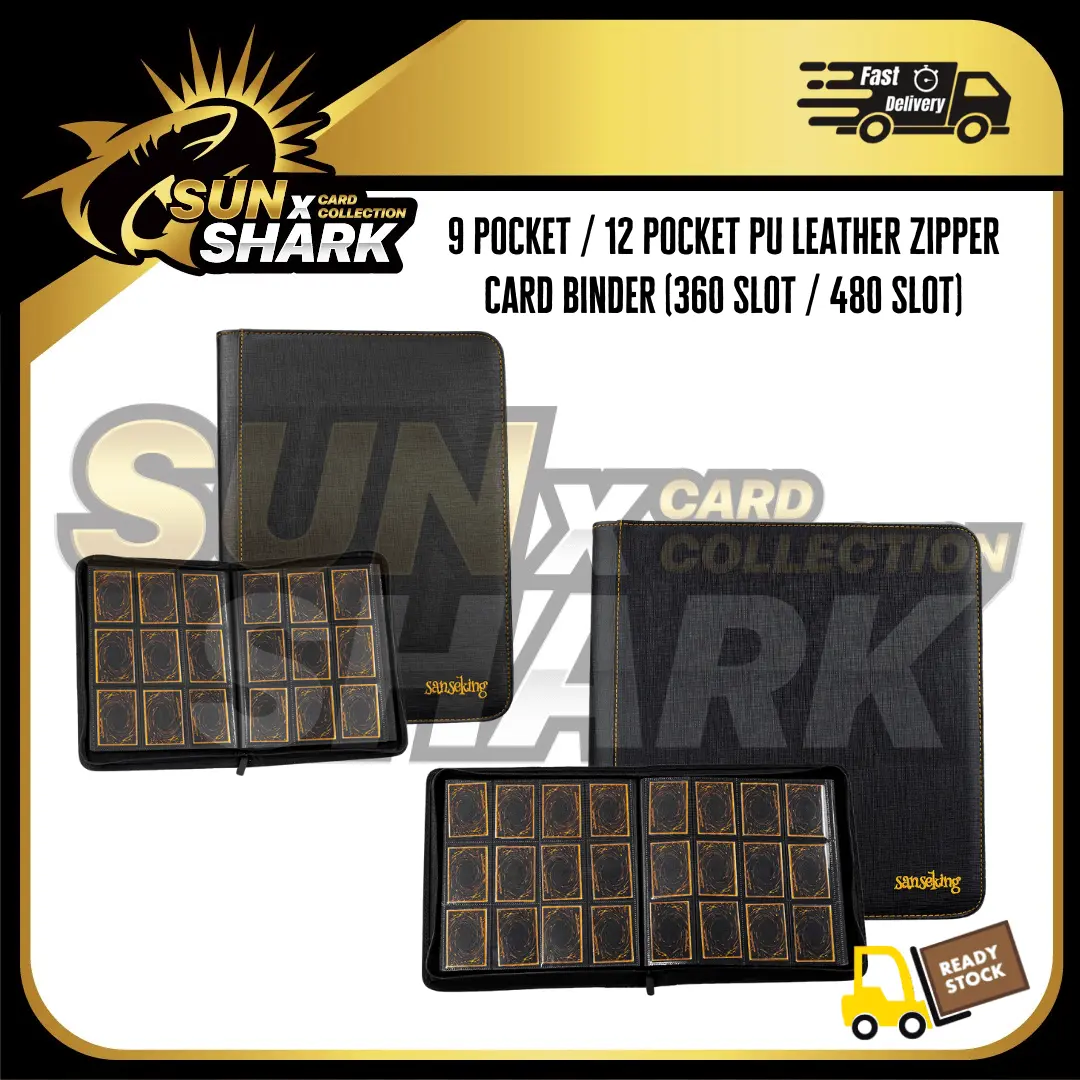 a4 card binder Sanseking Aurex Series 9-Pocket Card Binder main image 1