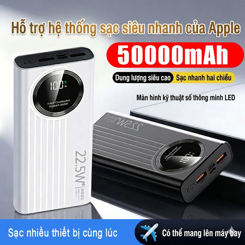 【Blast 50000mAh】 Sạc ngân hàng điện 22.5W 20000mAh 50000mAh Sạc siêu nhanh Điện…