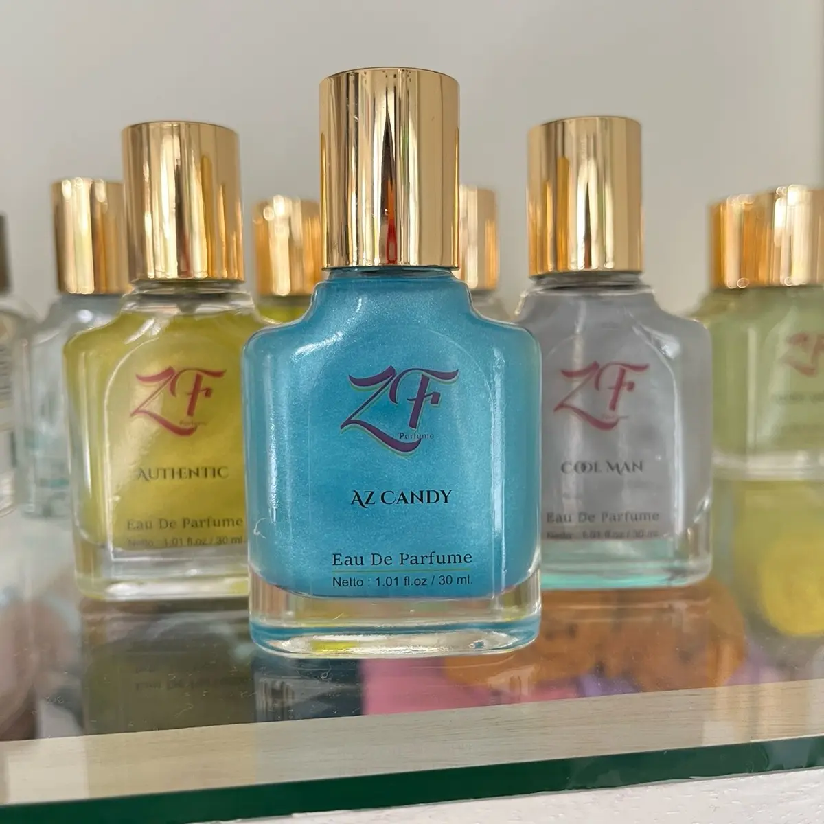 Parfume ZF Premium Shimmer Wangi Tahan Lama