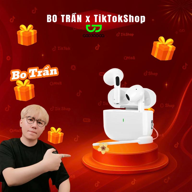   GOOJODOQ - Bo Trần  Tai nghe Bluetooth J201 thế hệ thứ 6 tai nghe không dây thể thao bán trong tai giảm tiếng ồn chất lượng cao dành cho nam và nữ với thời lượng pin siêu dài 3-5  giờ Chất lượng âm thanh  HIFI phổ biến cho mọi điện thoại di động Earphone 