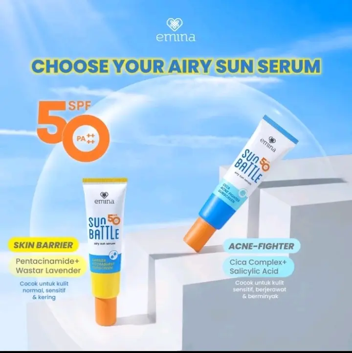 Emina Sun Battle Series / Sunscreen SPF 35 - SPF 50 PA++++ 4