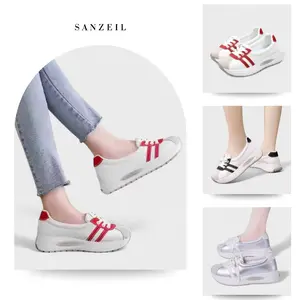 SANZEIL Sanny Sepatu Sneakers 4Cm  Wanita Slip On 3065 Size 36 - 40