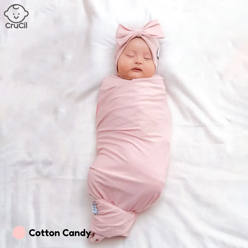 CruCil Bedong Bayi (0m - 3m) - Katun - Laki-laki dan Perempuan Newborn Unisex 3