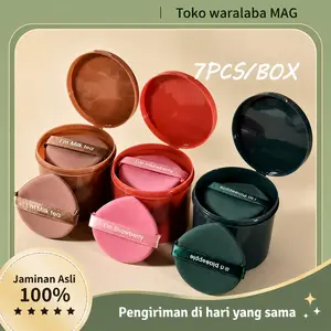 Spons Make Up Set 7 in 1 / Box Beauty Blender Foundation Air Cushion Spons Puff Lembut Bedak Powder Puff 1306
