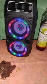 Product Review of speaker protable 2 bass speaker 4inc Speakers Bluetooth from ☘**☘ 0