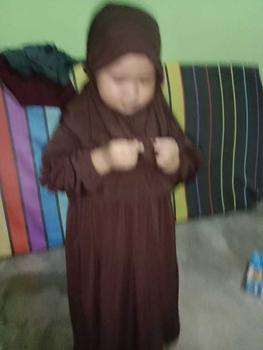 Product Review of MIMMI.ID—Shanum Set Jilbab Dress Gamis Jersey Anak Perempuan Baju Muslim Panjang Syari Cewek Wanita Setelan  Polos Newborn from F**i A**5 3