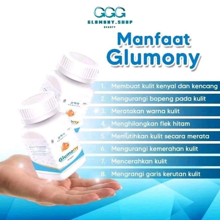 Product Introduction of ORIGINAL GLUMONY PEMUTIH BADAN | 10x EXTRA WHITENING | PEMUTIH SELURUH TUBUH | PENCERAH WAJAH | MENCERAHKAN DAN MEMUTIHΚΑΝ AMAN  BPOM ORIGINAL 25