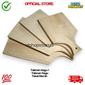 Talenan Kayu Jumbo 30x15x1,5cm Murah dan Berkualitas